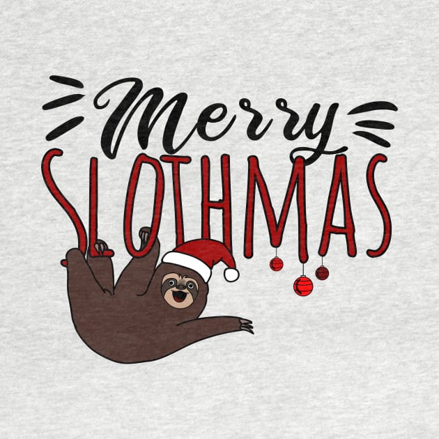 Merry Slothmas by Rishirt